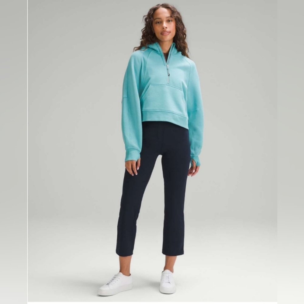 Lululemon Smooth Fit Pull-On High-Rise Cropped PantsTrue Navy size 8